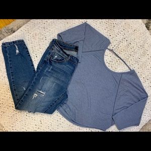 Victoria’s Secret Loose Open Back Crop Top